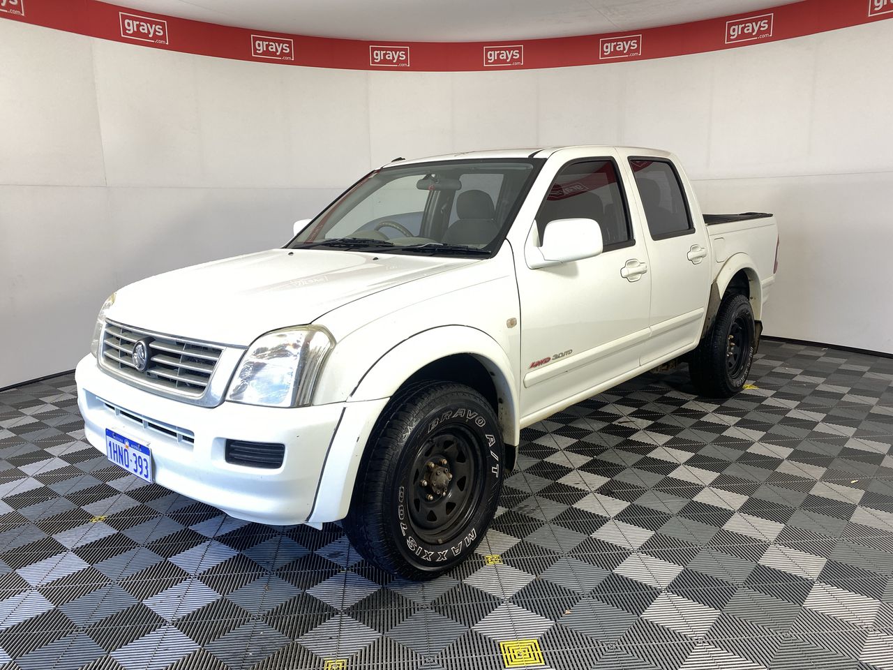 2005 Holden Rodeo LX TD Crew Cab RA Turbo Diesel Manual Dual Cab ...