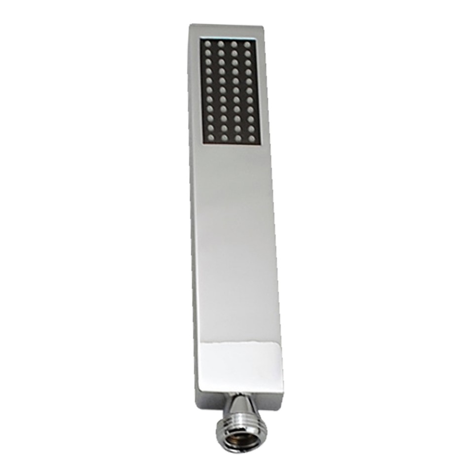 Chrome Brass Square Handheld Shower Spra