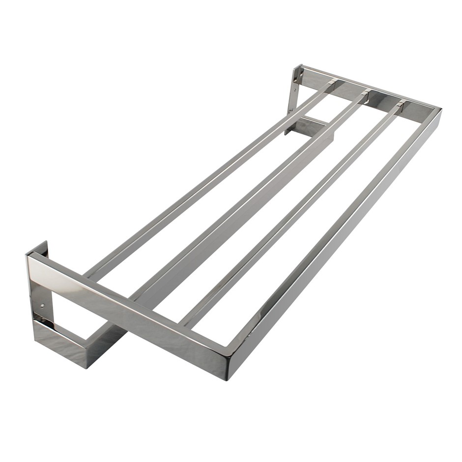 IVANO Series Chrome Double Towel Holder 