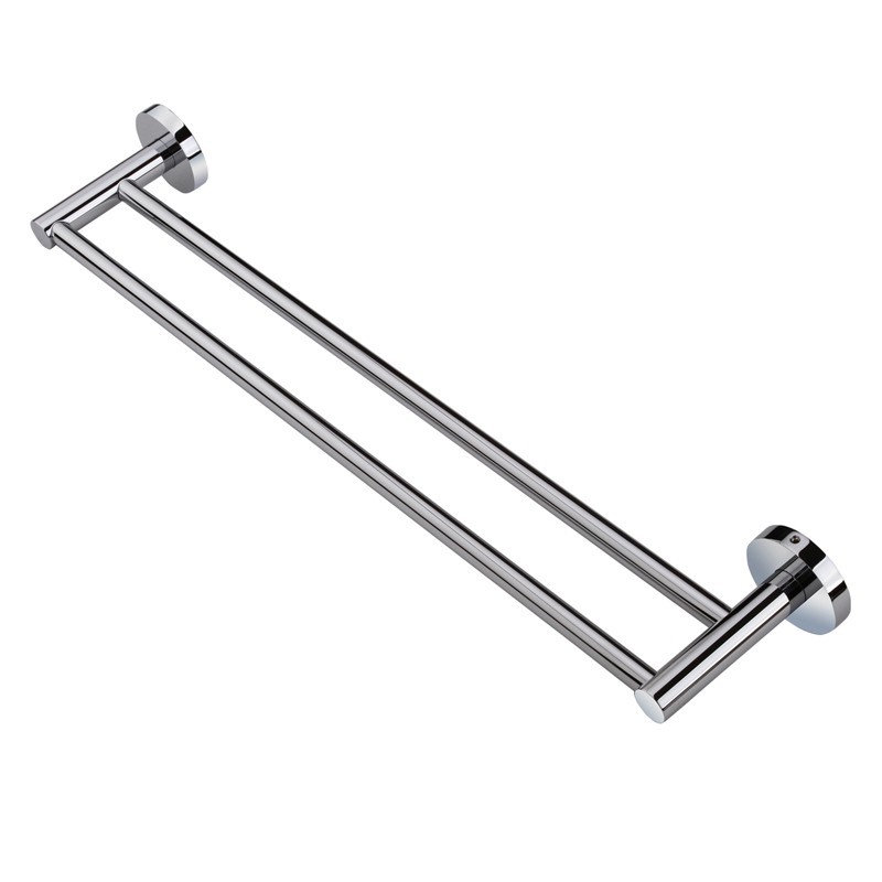 LUCID PIN Series Round Chrome Double Tow
