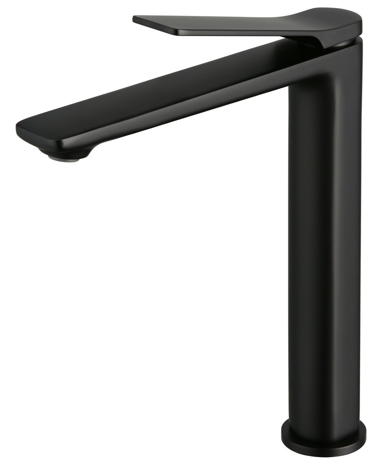 RUSHY Series Black Tall Basin Mixer