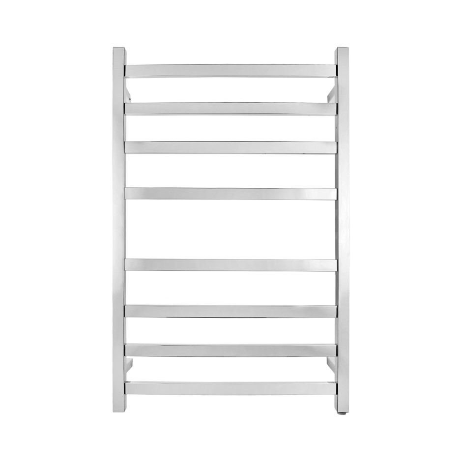 Chrome Square Electric Heated Towel Rack