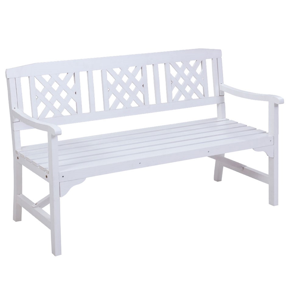 Gardeon Wooden Garden Bench 3 Seat Patio