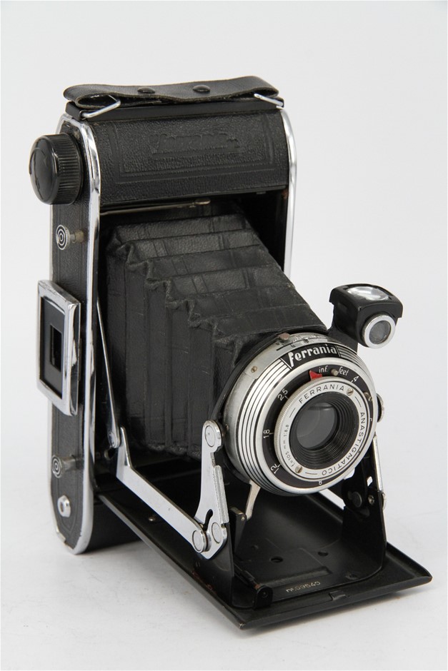 Ferrania 1950's 120 Film Folding Camera - Made In Italy Auction (0078 