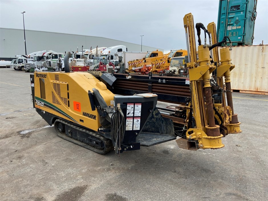 2014 Vermeer D20x22 Series II Navigator Directional Drill Auction (0001 ...