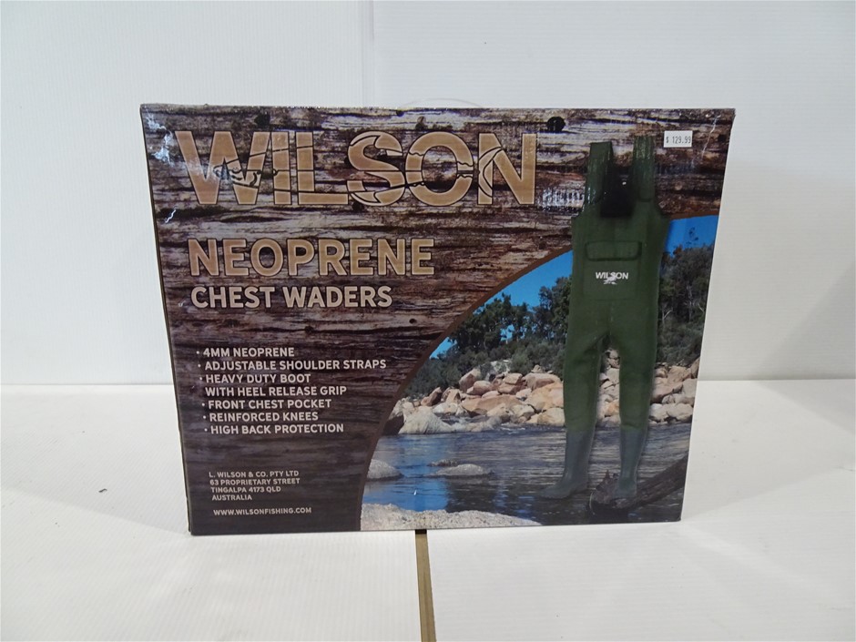Wilson Neoprene Chest Waders (Pooraka, SA) Auction (0092-8015436)