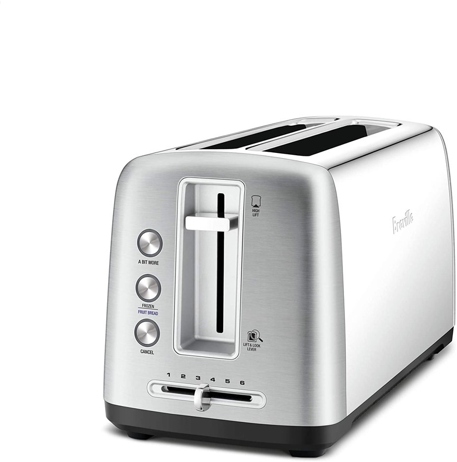 BREVILLE 4 Slice Toasters, Stainless Steel, Model LTA650BSS. Auction
