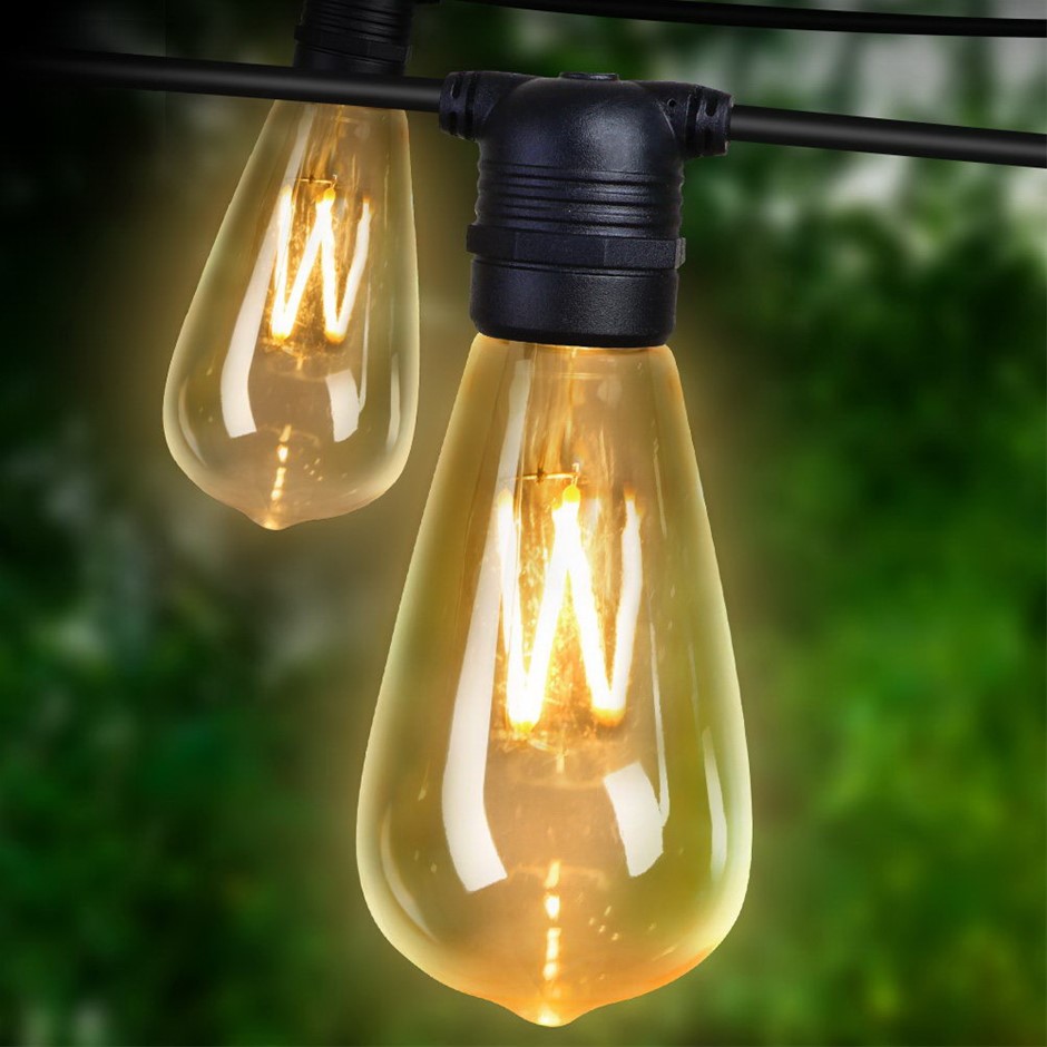 Jingle Jollys 68m 70 LED Festoon Lights 