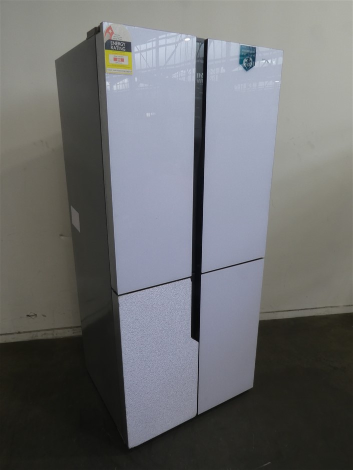 Hisense 512L French Door Fridge (HR6CDFF512GW) (White) Auction (0004