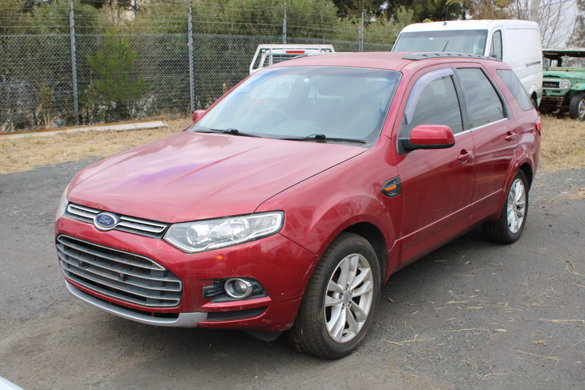 2011 Ford Territory TS SZ Turbo Diesel Automatic 7 Seats Wagon Auction (000110322787) Grays