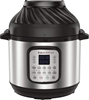 INSTANT POT Pressure Cooker and Air Fryer, 8L, Model 140-0022-01, Stainless