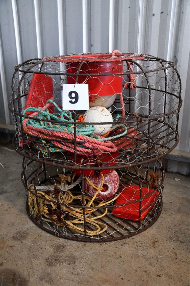 Qty of 2 x Rock Lobster Pots (Mount Gambier, SA) Auction (0023-8015487 ...