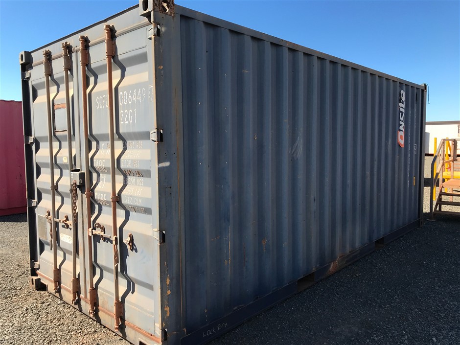 Container 6.0m x 2.4m (Karratha) Auction (00129032793) Grays Australia