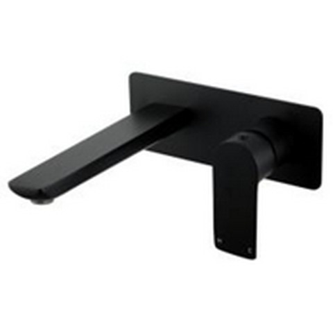 VOG Series Black Bathtub/Basin Wall Mixe