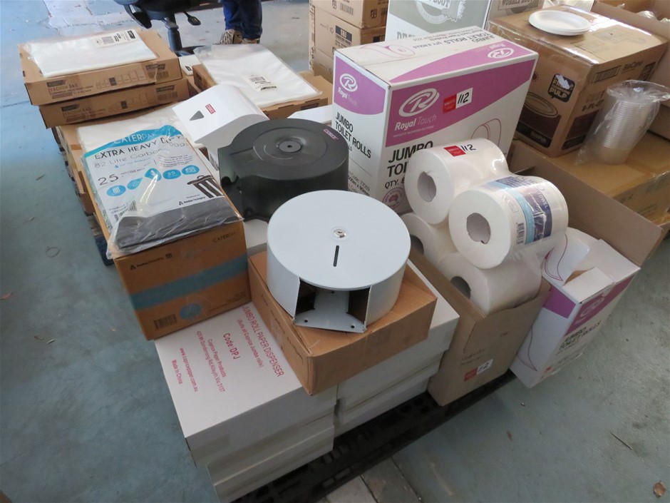 Qty Assorted x Commercial Bathroom Supplies Auction (01125049725