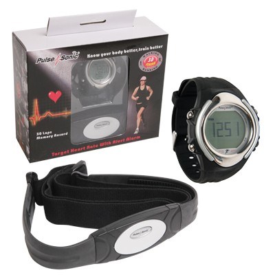 Pulse sonic outlet heart rate monitor