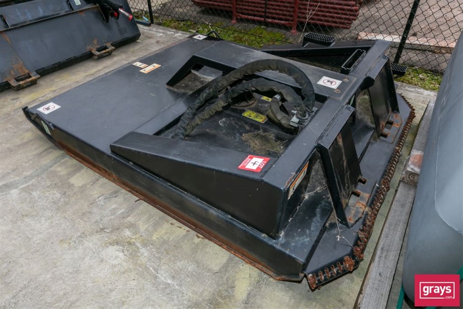 2018 CAT BR172 Skid Steer Brush Cutter Attachment Auction (00045049825) Grays Australia