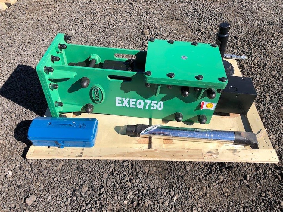 Unused 2022 Hydraulic Skid Steer / Excavator Post Driver Auction (0001