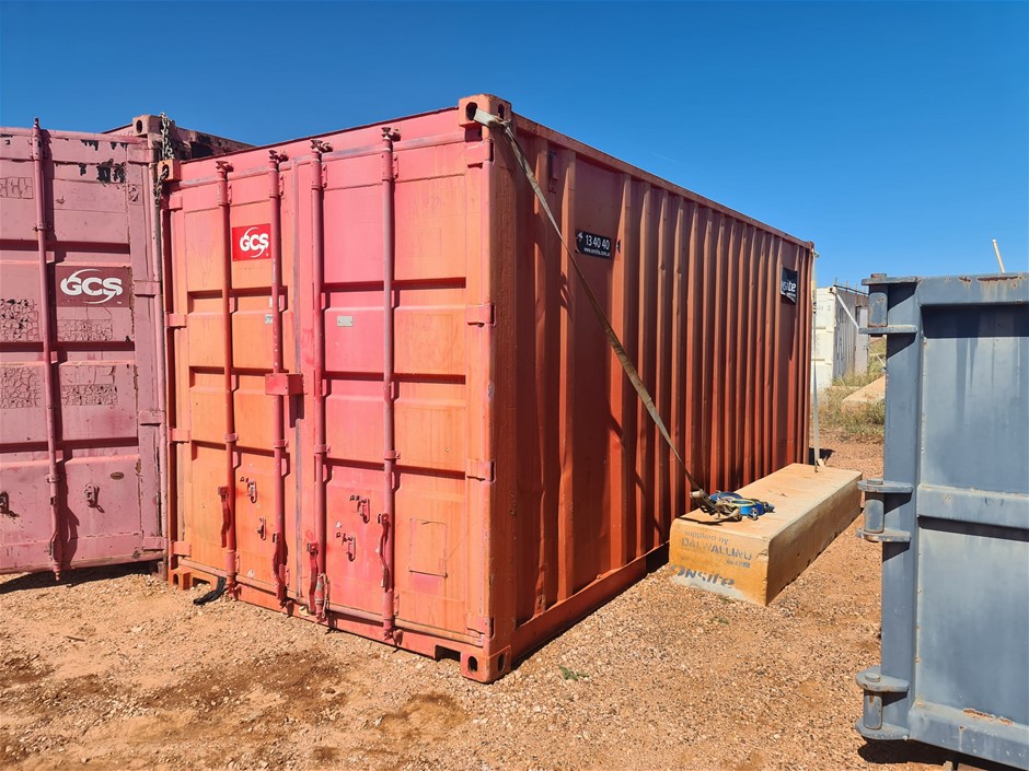 20ft Shipping Container with Contents (Karratha) Auction (00269033805