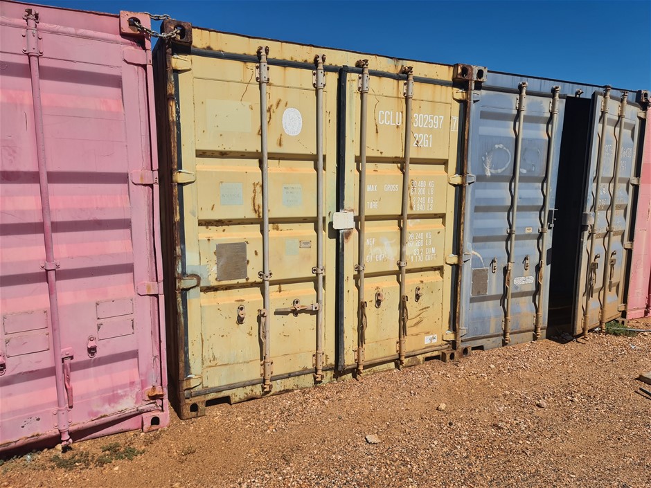 20ft Shipping Container with Contents (Karratha) Auction (00289033805