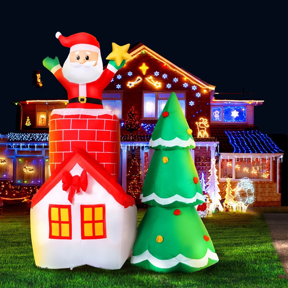Jingle Jollys 2.2M Christmas Inflatable 