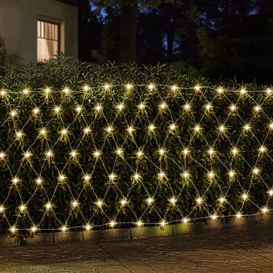 Outdoor mesh store fairy lights