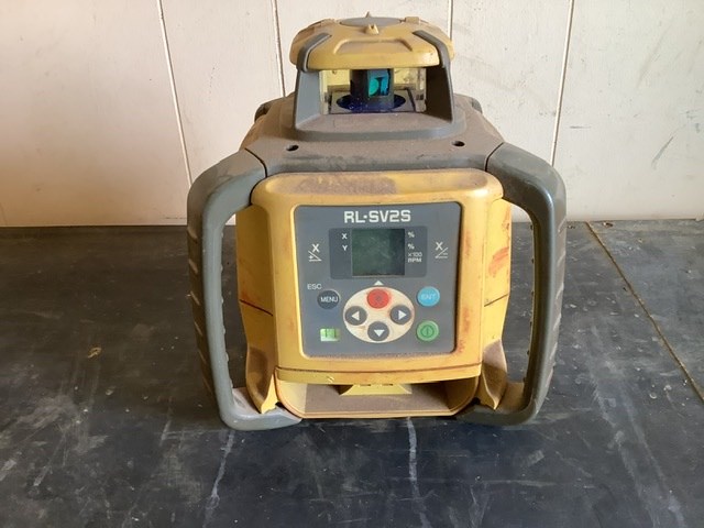 Topcon RL-SV2S Rotating Laser Positioning System Auction (0077-9040010 ...
