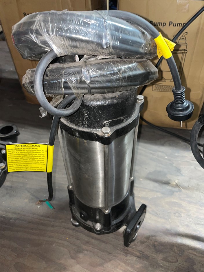 Davey D150G Grinder Sewage Pump Auction (00535049884) Grays Australia