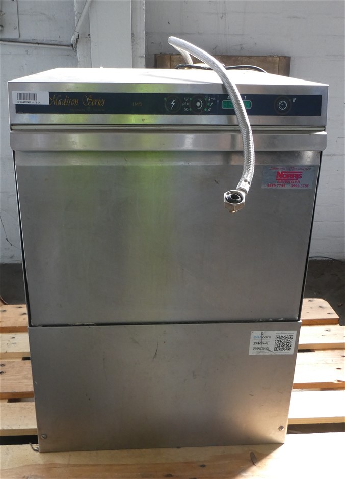 Madison Series stainless steel commercial dishwasher Auction (0023