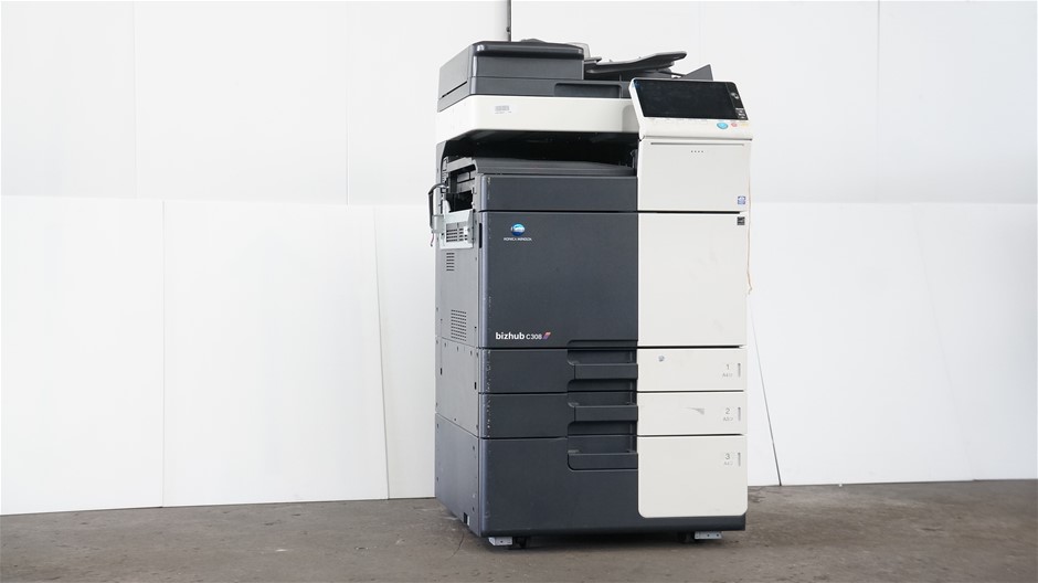 Konica Minolta bizhub C308 Printer Auction (00142186556) Grays Australia