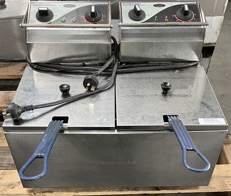 Roband F28 Countertop Fryer Double Pan Auction (00245049969) Grays