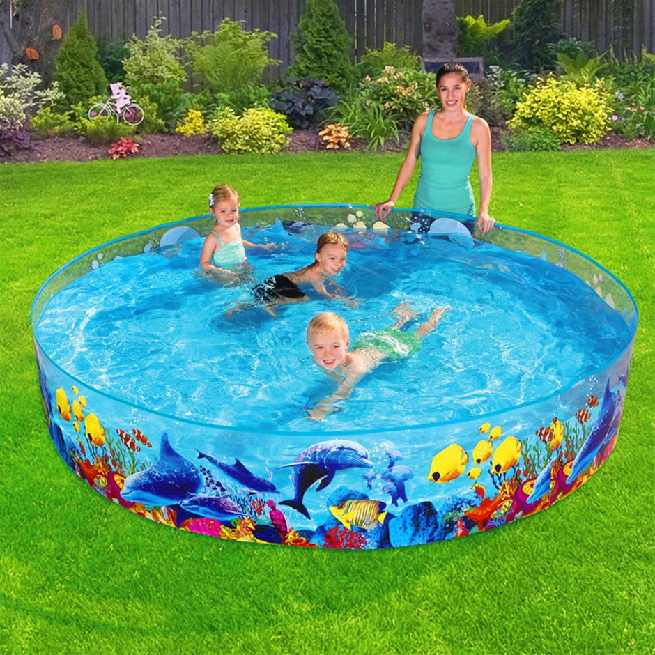 Bestway Swimming Pool Fun Odyssey Above Ground Kids Play Inflatable Round
