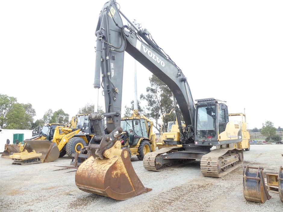 2011 Volvo EC240CL Excavator Auction (00055049865) Grays Australia