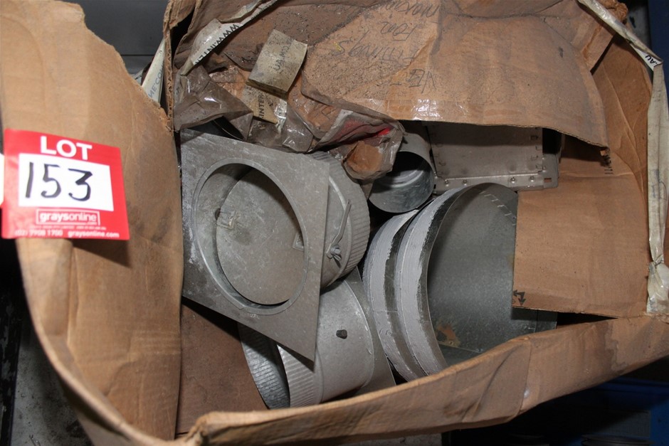 Assorted Sheet Galvanise Ducting Auction (01535049895) Grays Australia