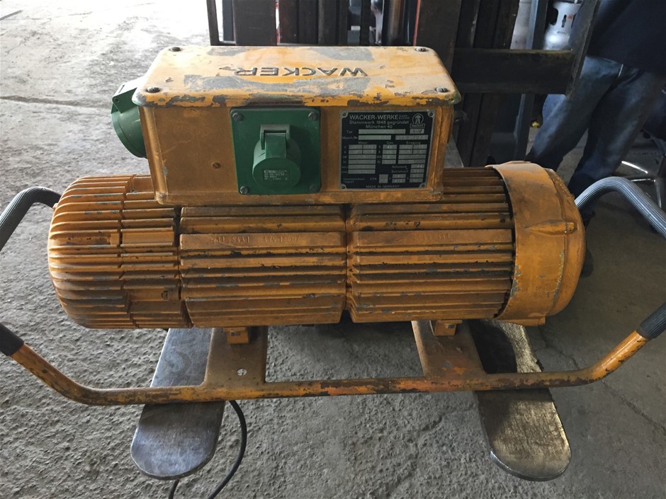 Wacker frequency convertor, Model FU5Z. Auction (0062-3022930) | Grays ...