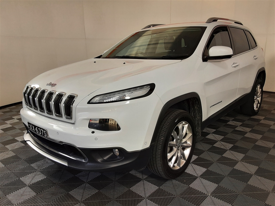 2015 Jeep Cherokee LIMITED 4X4 KL Turbo Diesel 9 auto Wagon Auction ...