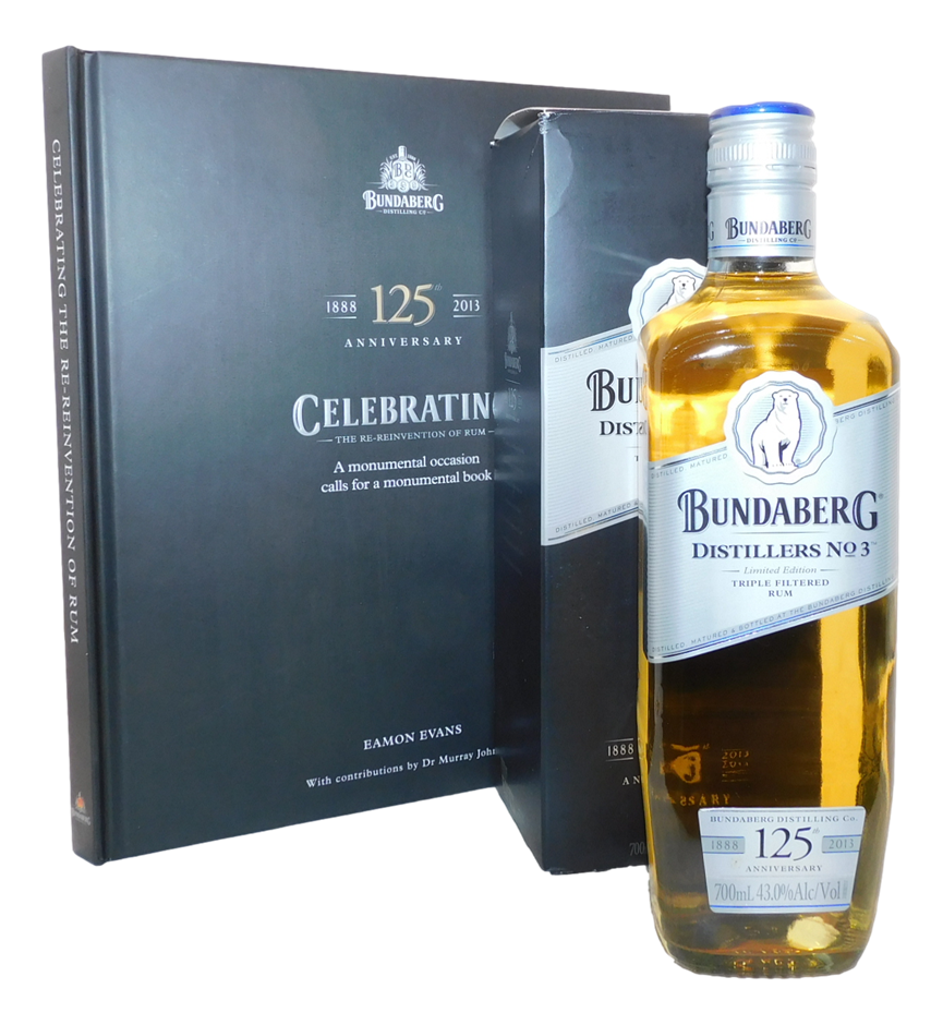 Bundaberg Distillers NO 3 Triple Filtered Rum 125TH Anniversary(1 x