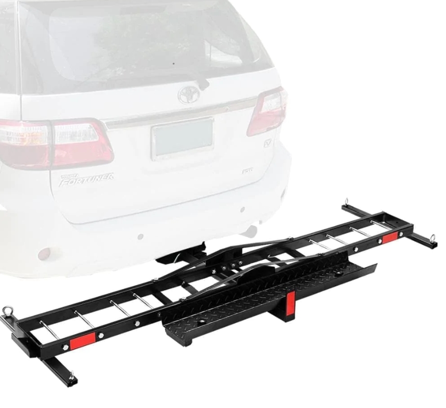 4x4 DOWNUNDER San Hima Motorcycle Carrier Rack with Ramp. Auction ...