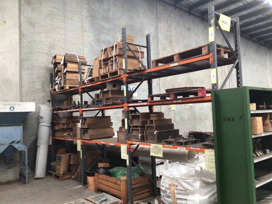 3x Bays of Pallet Racking Auction (00593023480) Grays Australia