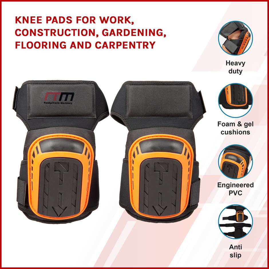 Buy Knee Pads for Work, Construction, Gardening, Flooring and Carpentry