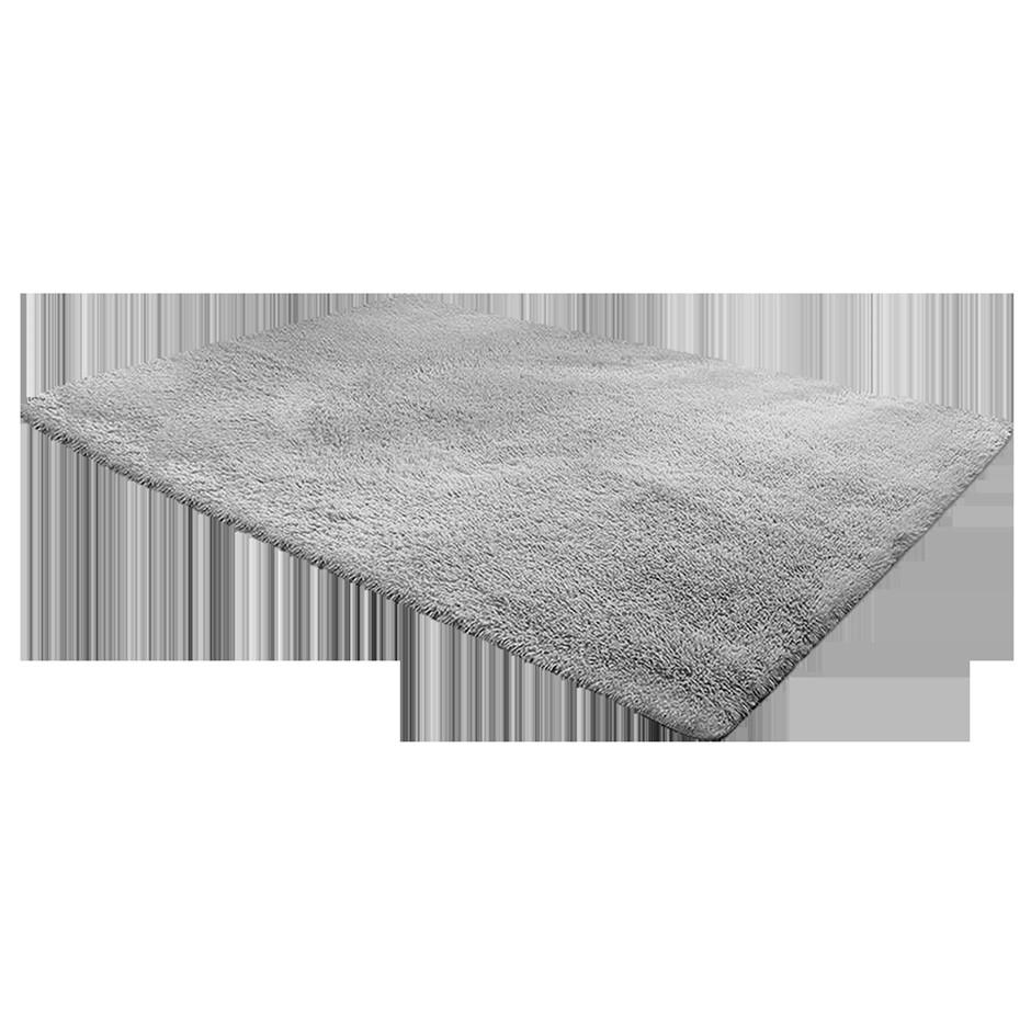 Buy 230x200cm Floor Rugs Large Shaggy Rug Area Carpet Mat Grey