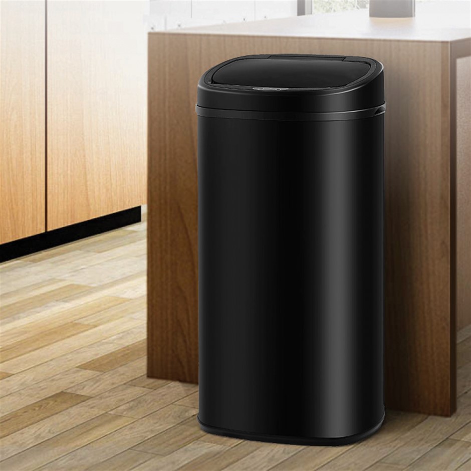 68L Motion Sensor Bin Automatic SS Kitch