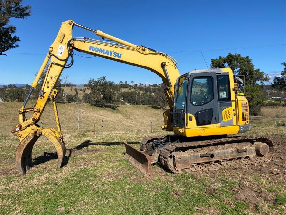 2010 Komatsu PC138US8 Excavator Auction (00025050047) Grays Australia