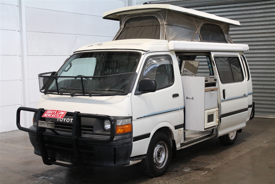 1993 Toyota Hiace RZH113R Automatic Pop Top CamperVan Auction (000110077751) Grays Australia