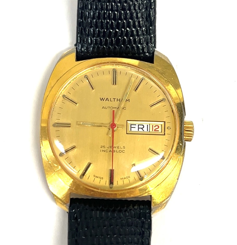 Vintage Waltham men's watch Auction (00312547139) Grays Australia