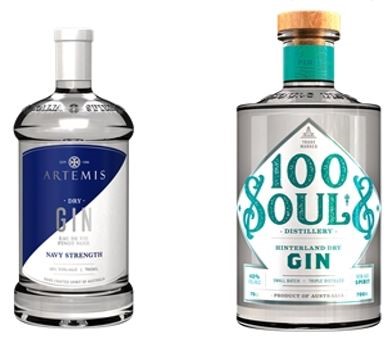 Pinot Noir Eau De Vie Gin Navy Strength 