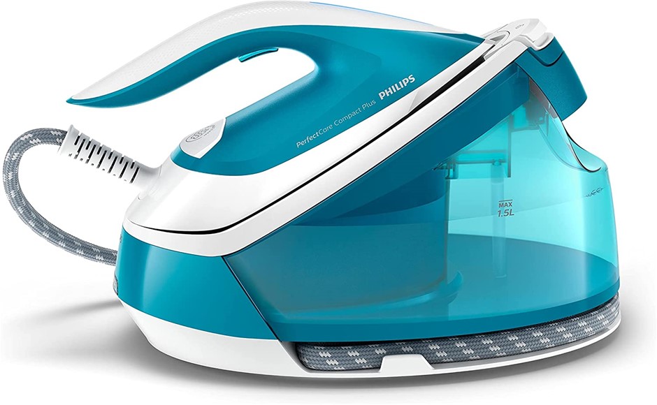 PHILIPS GC7920/26 Steam Iron Stations, 2400 W, 1500 milliliters, Aqua ...