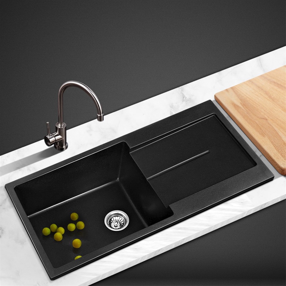 Cefito Kitchen Sink Granite Laundry Basi