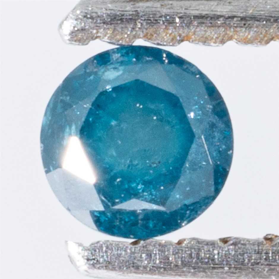 3.02ct Massive Loose Blue Diamond Collection Auction (00052548112