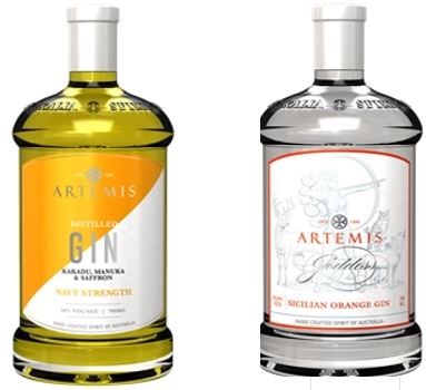 Manuka Saffron Gin Navy Strength & Artem